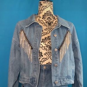 Sparkly Denim Jacket